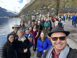 the group in Hallstatt