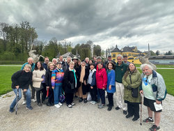 A glorious day in the gardens of Hellbrunn