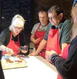 Apple Strudel making