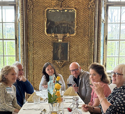 Tales from the movie set in Gold Room Leopoldstrom. This room was recreated in the Hollywood party room.