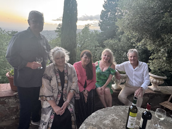 The 5 non Trapps appeared onstage at the Theatro Nicollini in Florence, Italy for a Q&A after a showing of the movie with Italian subtitles. July 5th 2025