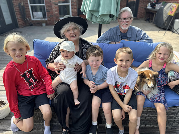 There is no greater joy than being a Grandma or (Aya) to these muchkins.