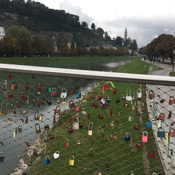 Locks over the Salzach River