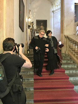 The red carpet at Leopoldstrom