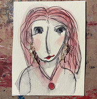 Star Climber earrings ♥ & AC art