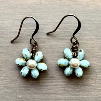 Beach Bloom earrings ♥ AC art
