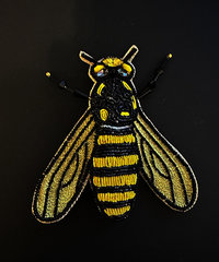 Bee Beaded Brooch