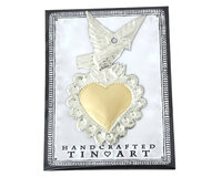 Bird on a Heart Ornament