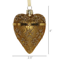 Message in a Heart Ornament