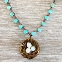 Mini Pearl Nest Necklace ♥ AC Art