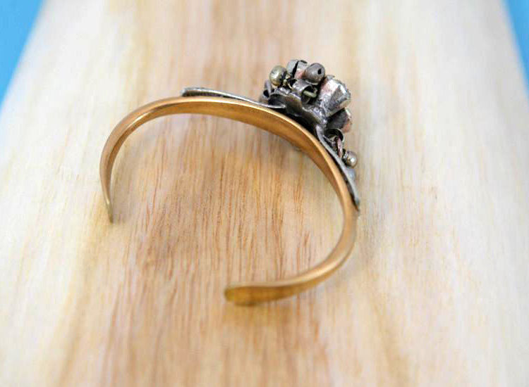 Sought Story Tibetan Brass Cuff