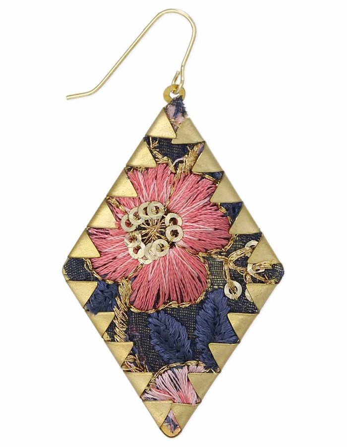 Pink Cave Earrings ♥ AC Art