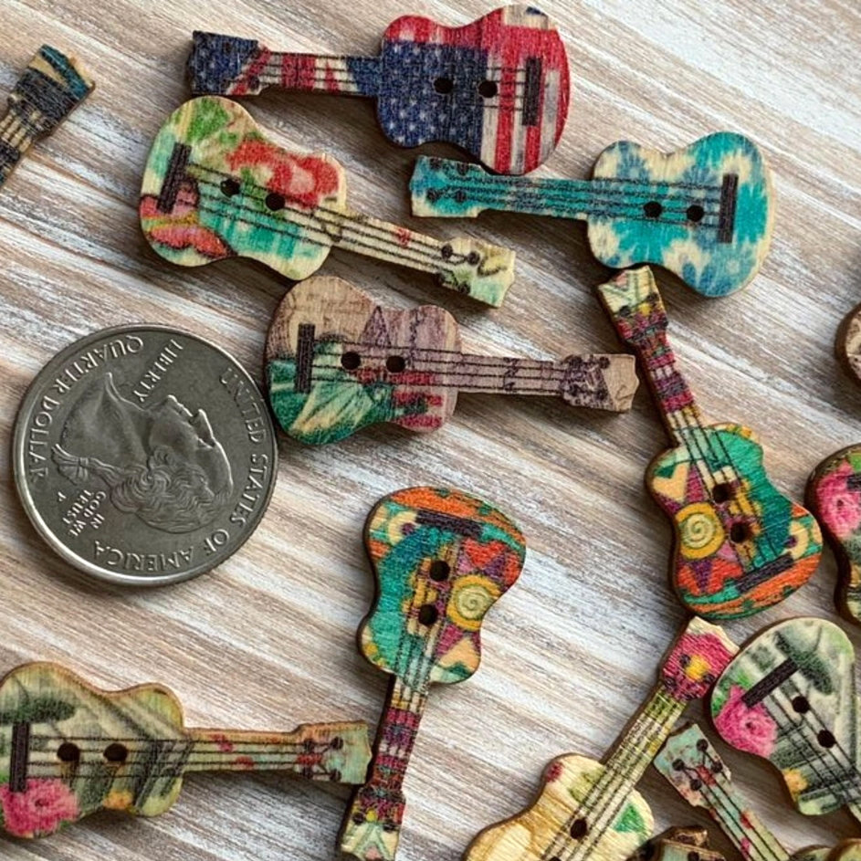 Guitar Button