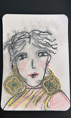 Olivia Earrings ♥ AC Art