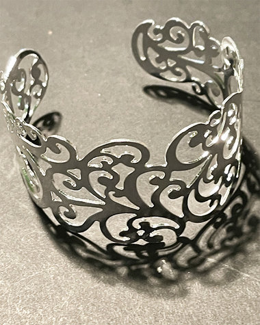Scrolling Cuff Bracelet